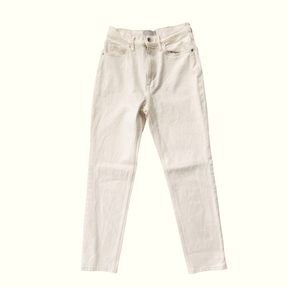Madewell Women's Cream Ankle & Cropped Jeans